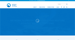 Desktop Screenshot of ontarioriversalliance.ca